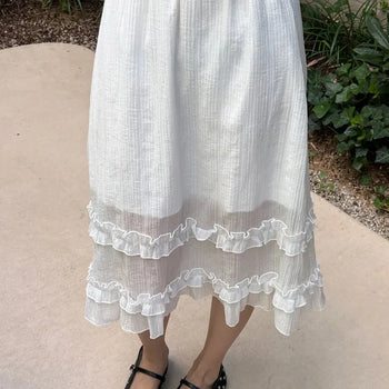 25AWLOVELY Frill Skirt