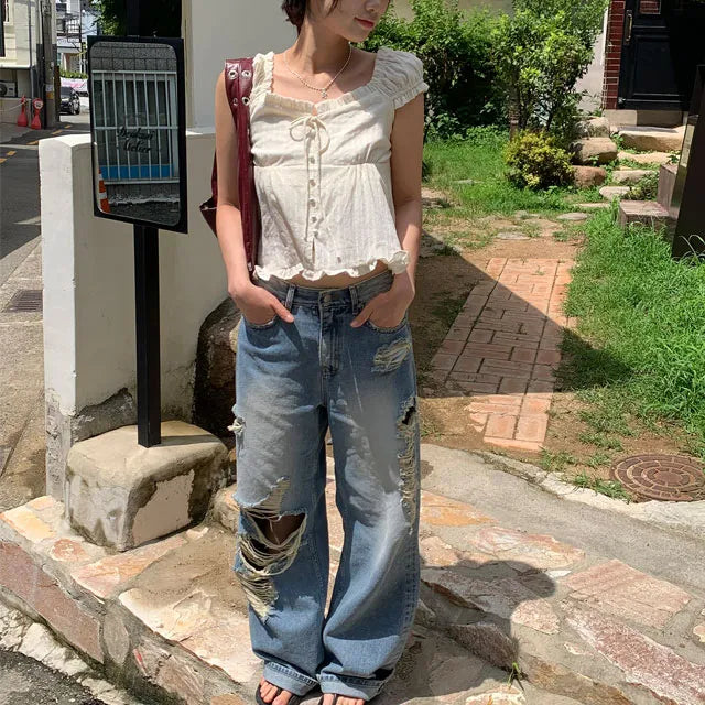 New FW26 denim women jeans ~47%