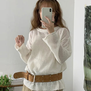 Dav Rolled Wool Knit