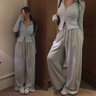 Wendy training wide pants