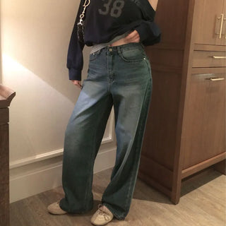 Smods denim wide pants