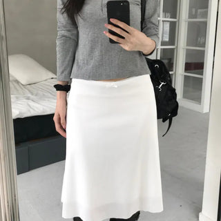 Sophie Ribbon Skirt (2 colors)
