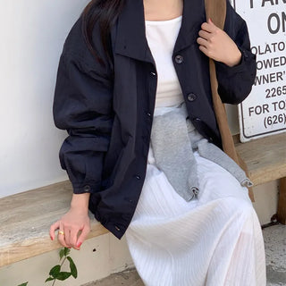 Transitional Season Blouson Windbreaker Field Jacket Jumper