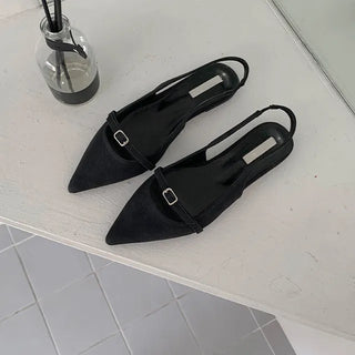 Kimi stiletto flat shoes