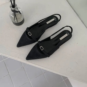 Kimi stiletto flat shoes