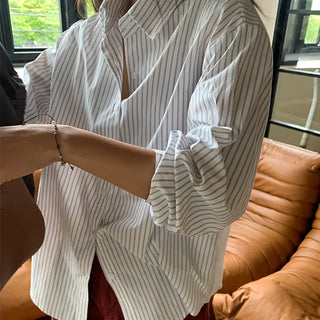 Scandy Loose Fit Striped Shirt