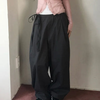 Ribbon balloon pants