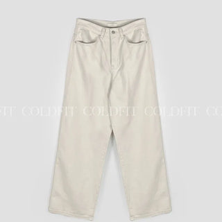 Dyed Cotton Pants