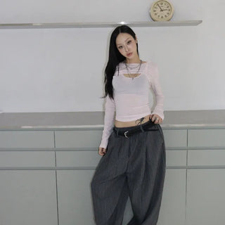 DICE Layered Long Sleeve T-shirt