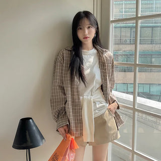 Monthly Oversized Check Shirt