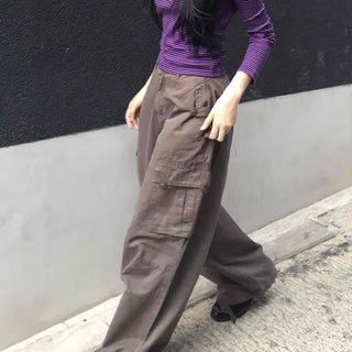 Vintage Tape Cargo Long Pants