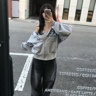 Daily Curved Washed Wide Denim Pants