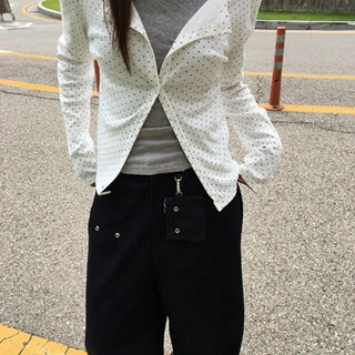 -3kg * Dot Soft Cardigan