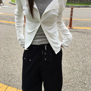 -3kg * Dot Soft Cardigan
