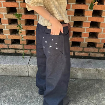 Star Non-Fade Raw Denim Pants