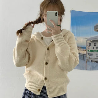 Range hood button knit
