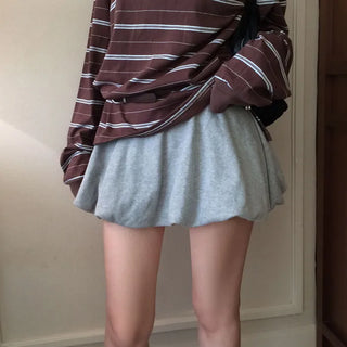 Revini banding balloon skirt