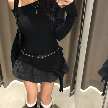 Lolly Asymmetrical Frill T-shirt & Dress
