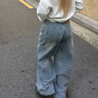 Washing stitch pants