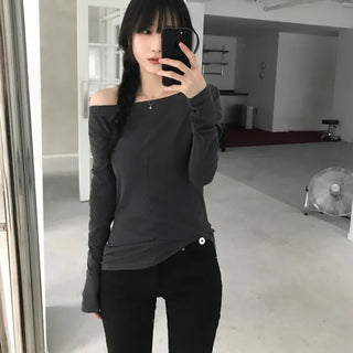 Lizzy Asymmetrical T-shirt (4 colors)