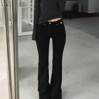 Lux Cotton Bootcut Pants (2 colors)