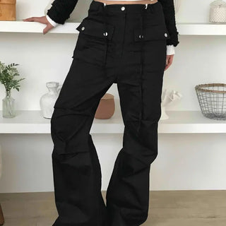 Street Techwear Parachute Long Pants