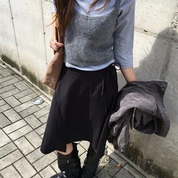 *High Quality/Domestic* Mood Stripe Skirt