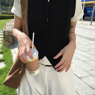 *High Quality/Layered* Loop Knit Vest