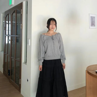 Noi Cancan Long Skirt (2 colors)