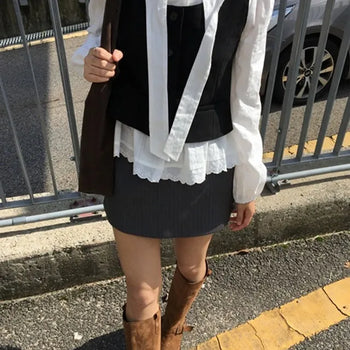 *Made in Korea* Hani Frill Blouse