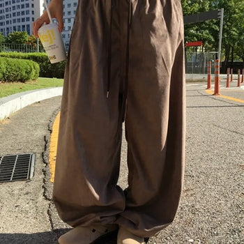 Waist Suede Pants