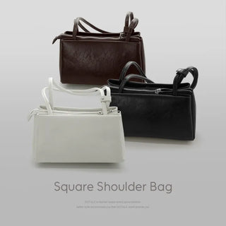 Mer Leather Square Shoulder Bag