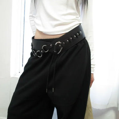 Wide ring belt