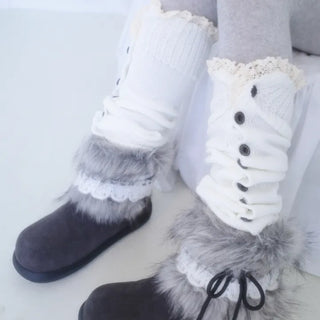 Nui Ribbon Fur UGG Boots