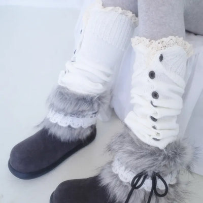 Nui Ribbon Fur UGG Boots