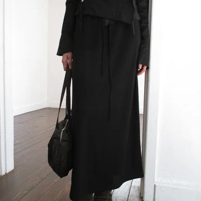 Minimal String Long Skirt (3 colors)