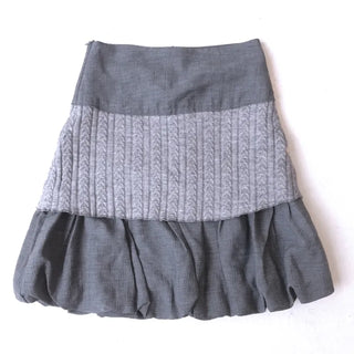 Nordic Balloon Midi Skirt