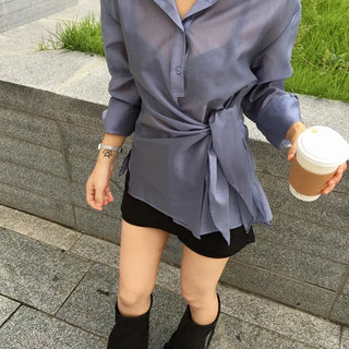 Cover Wrap Blouse