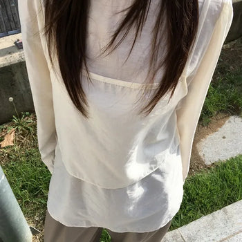 *Mu&d* Soft Layered Blouse