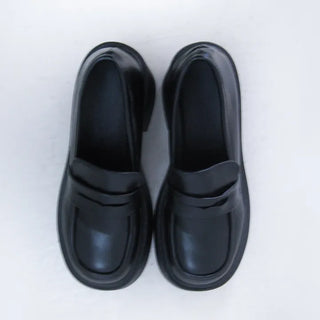 Chunky platform loafers