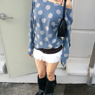 DOT One-Shoulder Knit