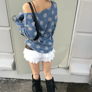 DOT One-Shoulder Knit