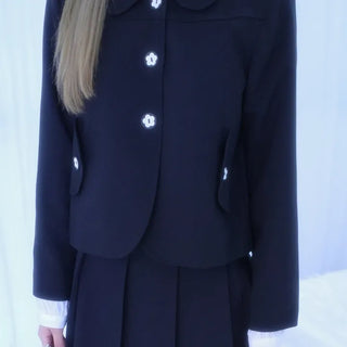 Mio Flower Button Jacket