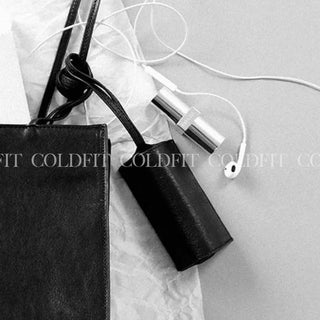 Lambskin Lip Bag Necklace