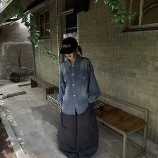 Plate Denim Shirt