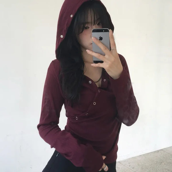 Snap Wrap Hoodie