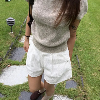 Bring Pop Short Sleeve Knit
