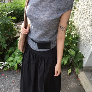 Live Mohair Short Sleeve Knit