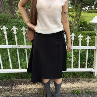 Berry Stripe Skirt
