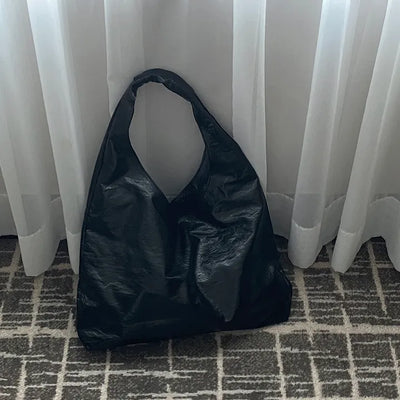 Leather Big Hobo Bag   Traveler's Bag, Laptop Storage, Travel, Shoulder Bag, Big Bag